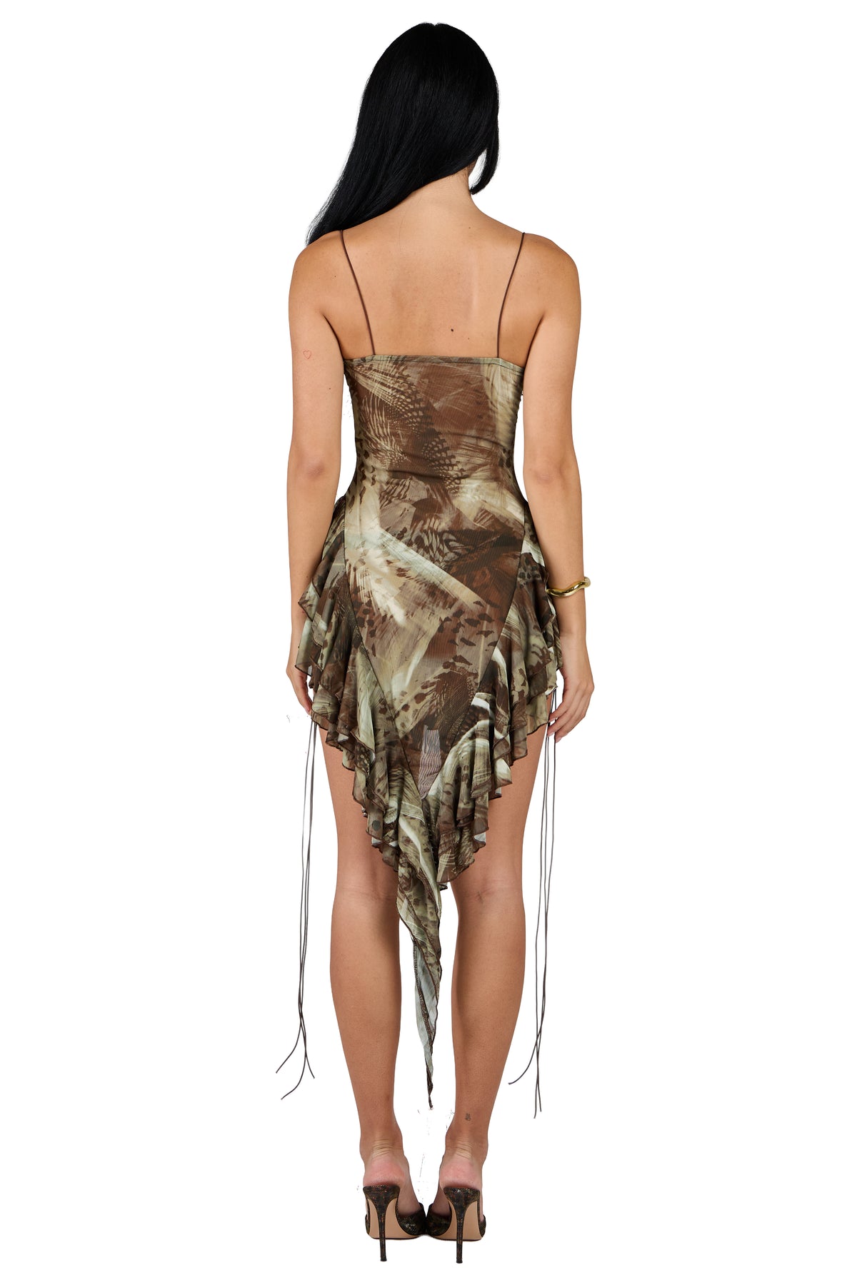 RAHRAA DRESS -  TERRAIN CAMO