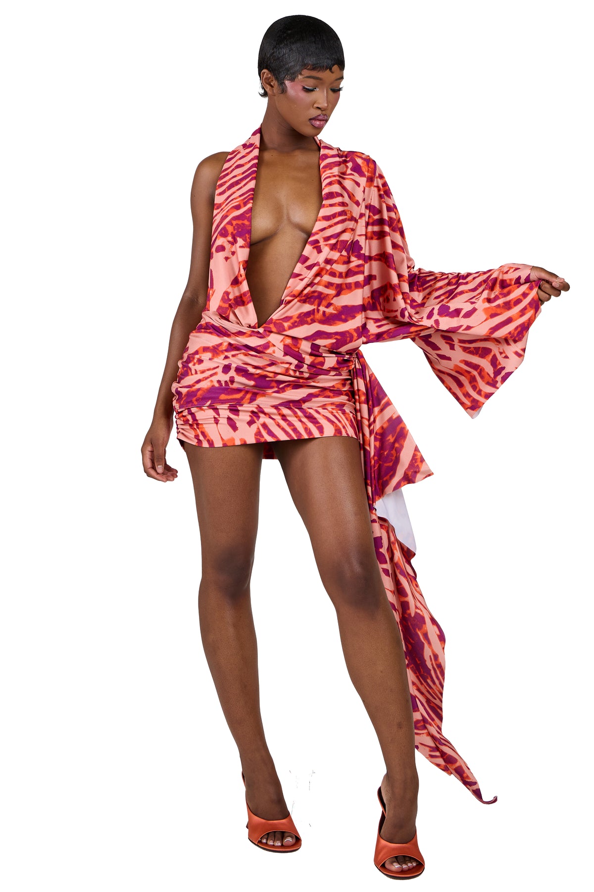 RUUMBA MINI DRESS - HEAT MAP
